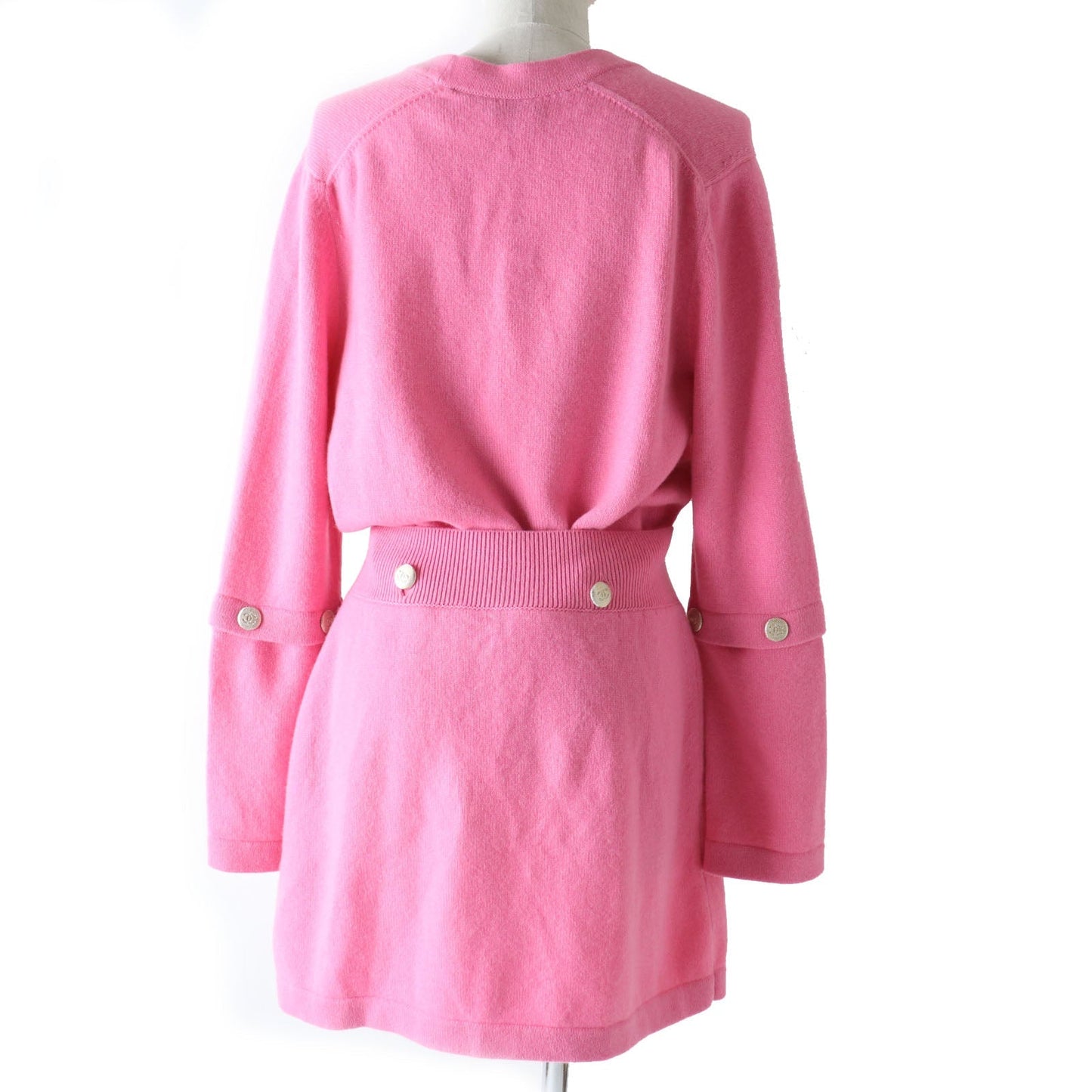 Chanel Cashmere One Piece Set Pink