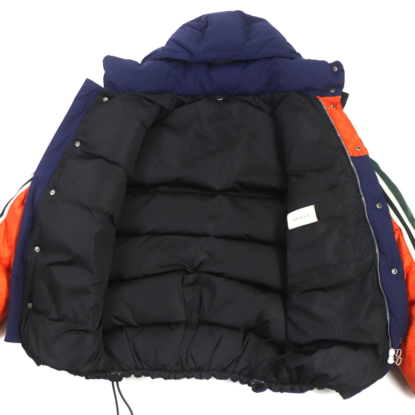 Luxury Gucci Trending 2025 Nylon GG Monogram Hooded Down Jacket