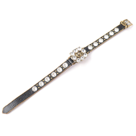 Luxury Gucci Trending 2025 Double G Rhinestone Stud Bracelet