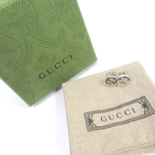 Luxury Gucci Trending 2025 AG925 Interlocking G Stud Earrings
