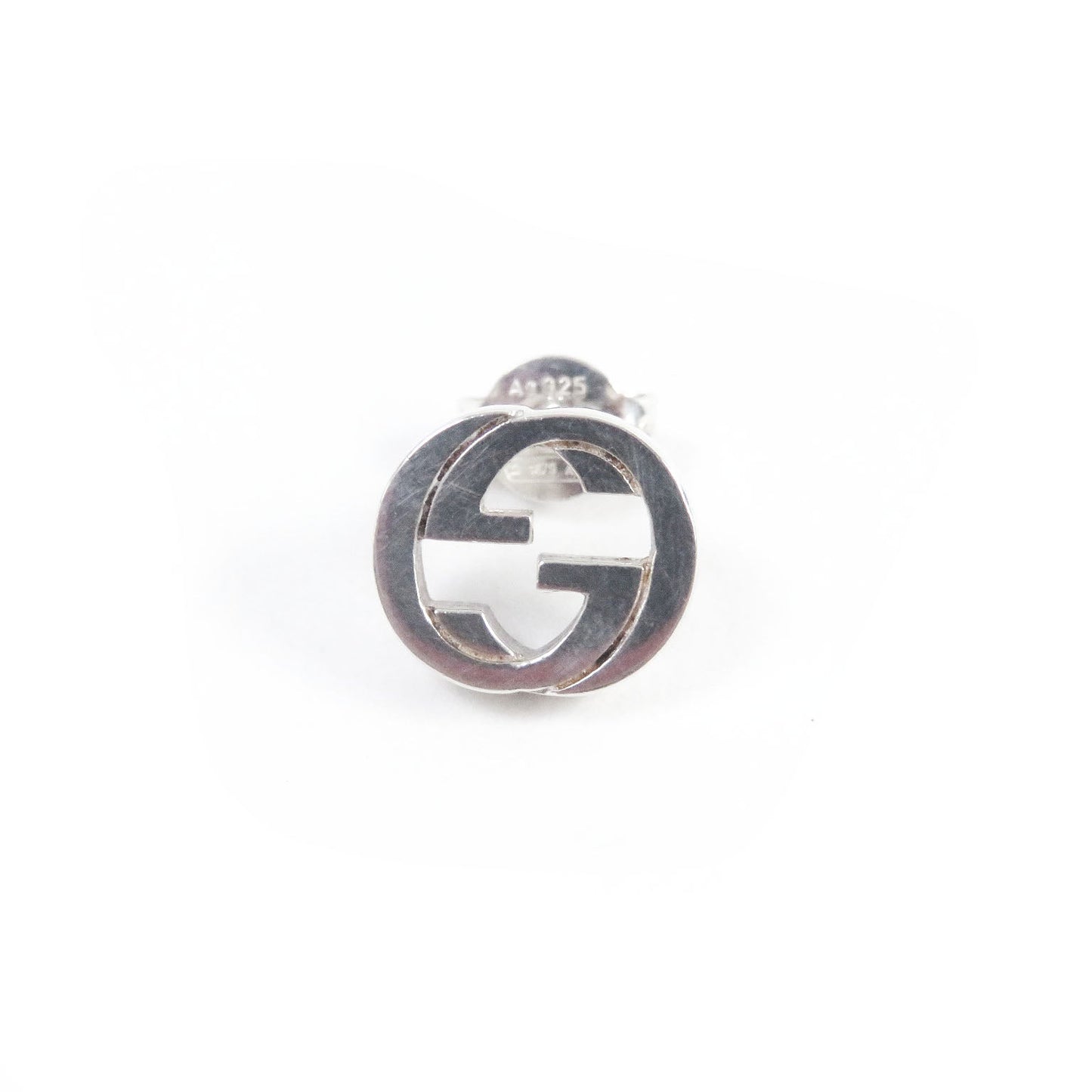 Luxury Gucci Trending 2025 AG925 Interlocking G Stud Earrings