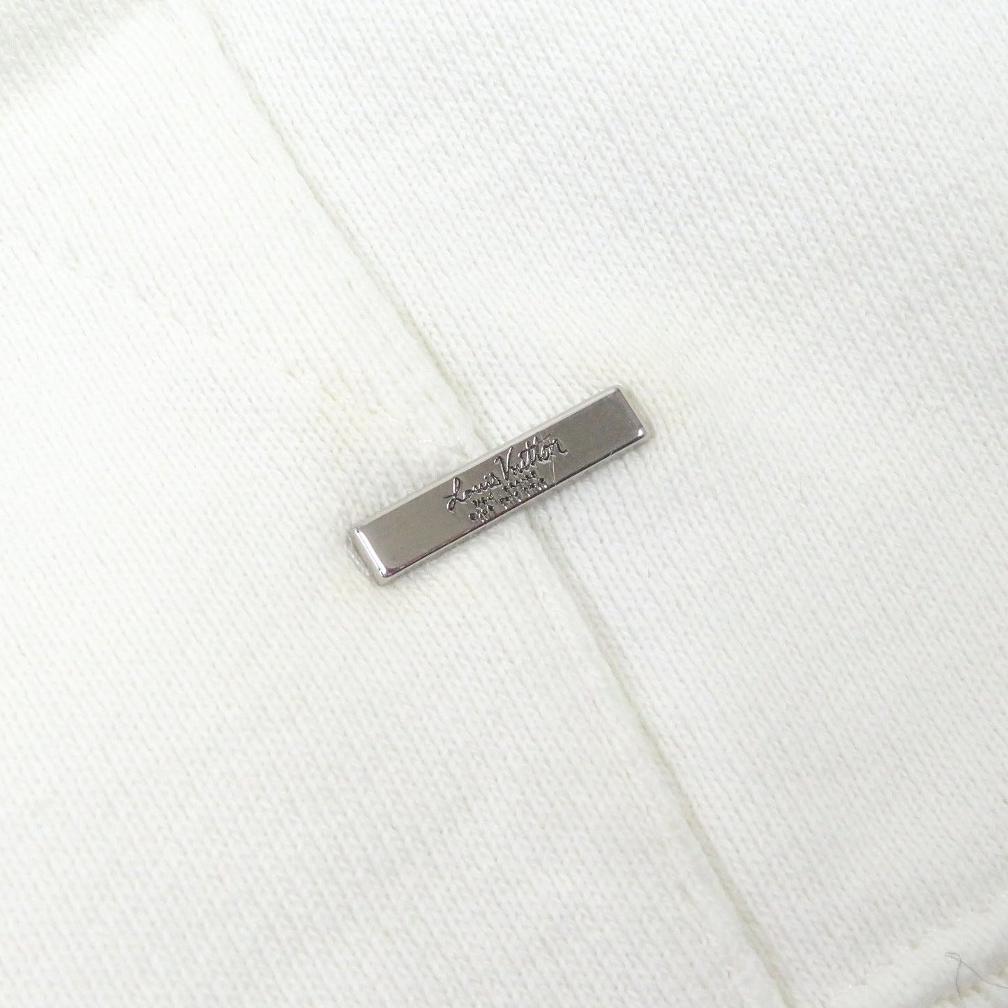 LOUIS VUITTON Hoodie cotton white M