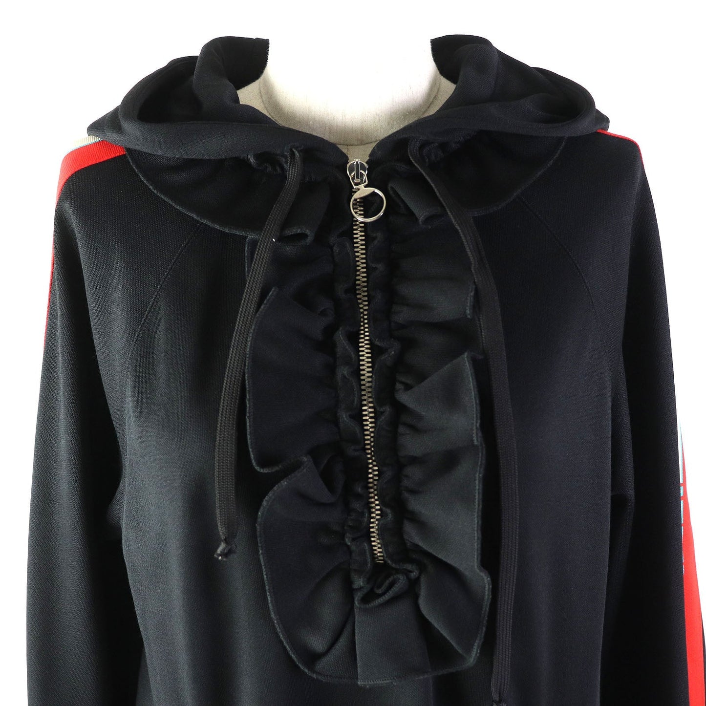 Luxury Gucci Trending 2025 Logo Armline Half Zip Hoodie Dress S