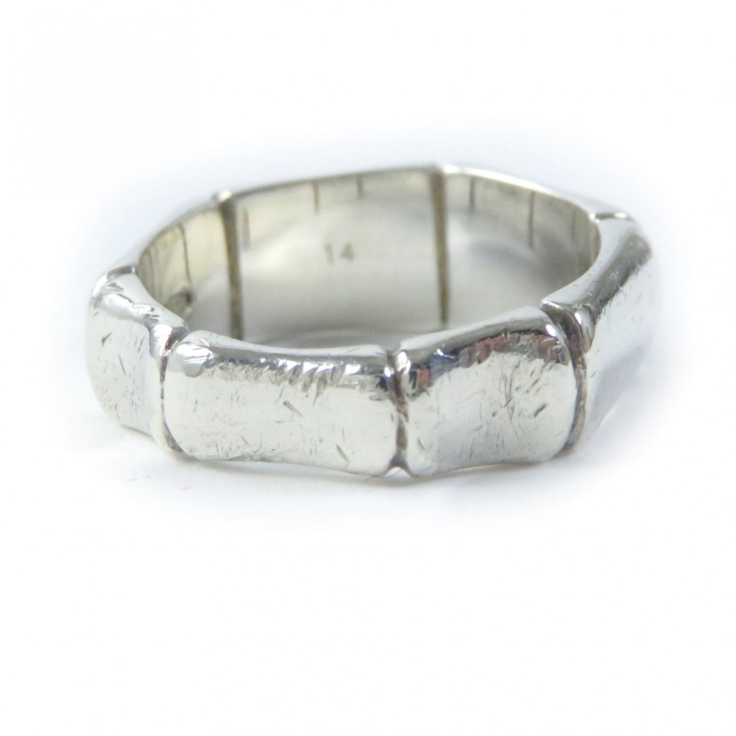 Luxury Gucci Trending 2025 Bamboo Ring SV925 Silver 14