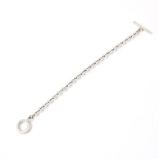 Luxury Gucci Trending 2025 AG925 Silver Ball Chain Bracelet