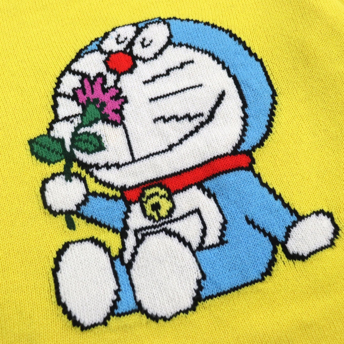 Luxury Gucci Trending 2025 Doraemon Wool Cotton Crew Neck Sweater S