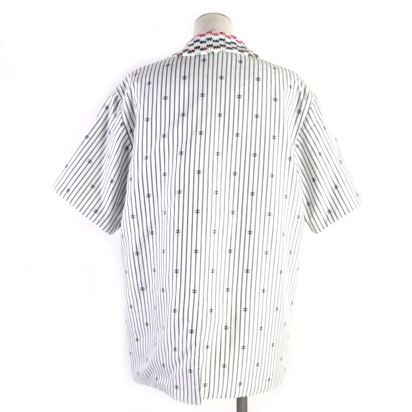 Chanel Cotton Tweed Short Sleeve Jacket