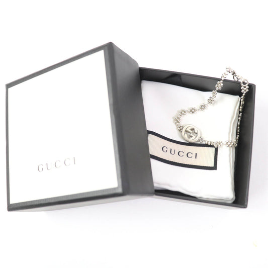 Luxury Gucci Trending 2025 Silver Flower Motif Bracelet AG925