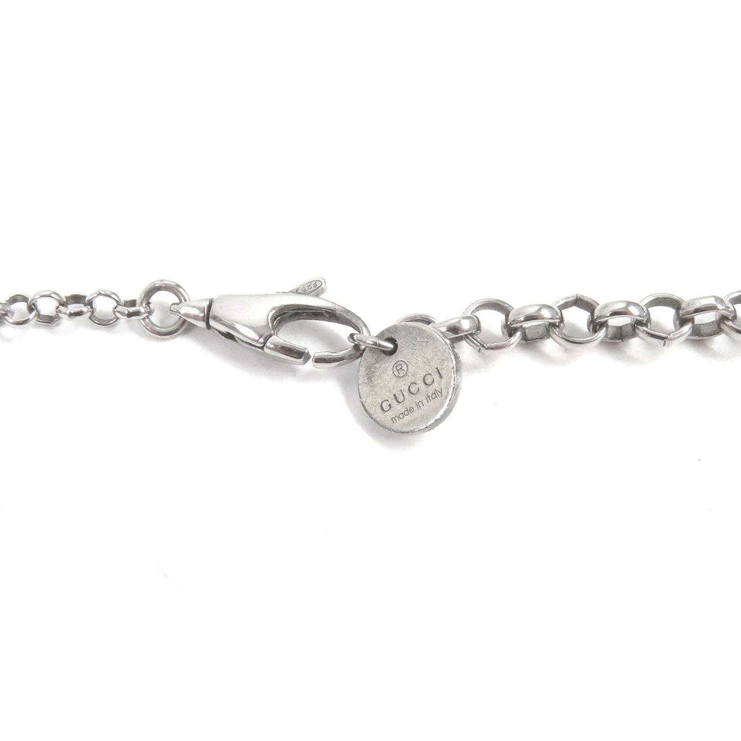 Luxury Gucci Trending 2025 Silver Interlocking G Pendant Necklace