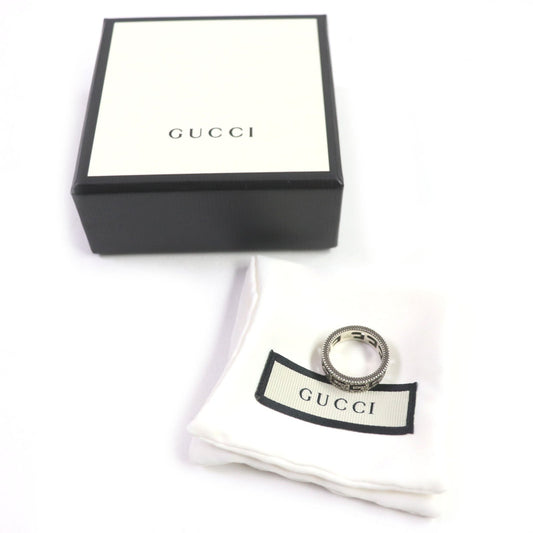 Luxury Gucci Trending 2025 AG925 Silver Square G Ring