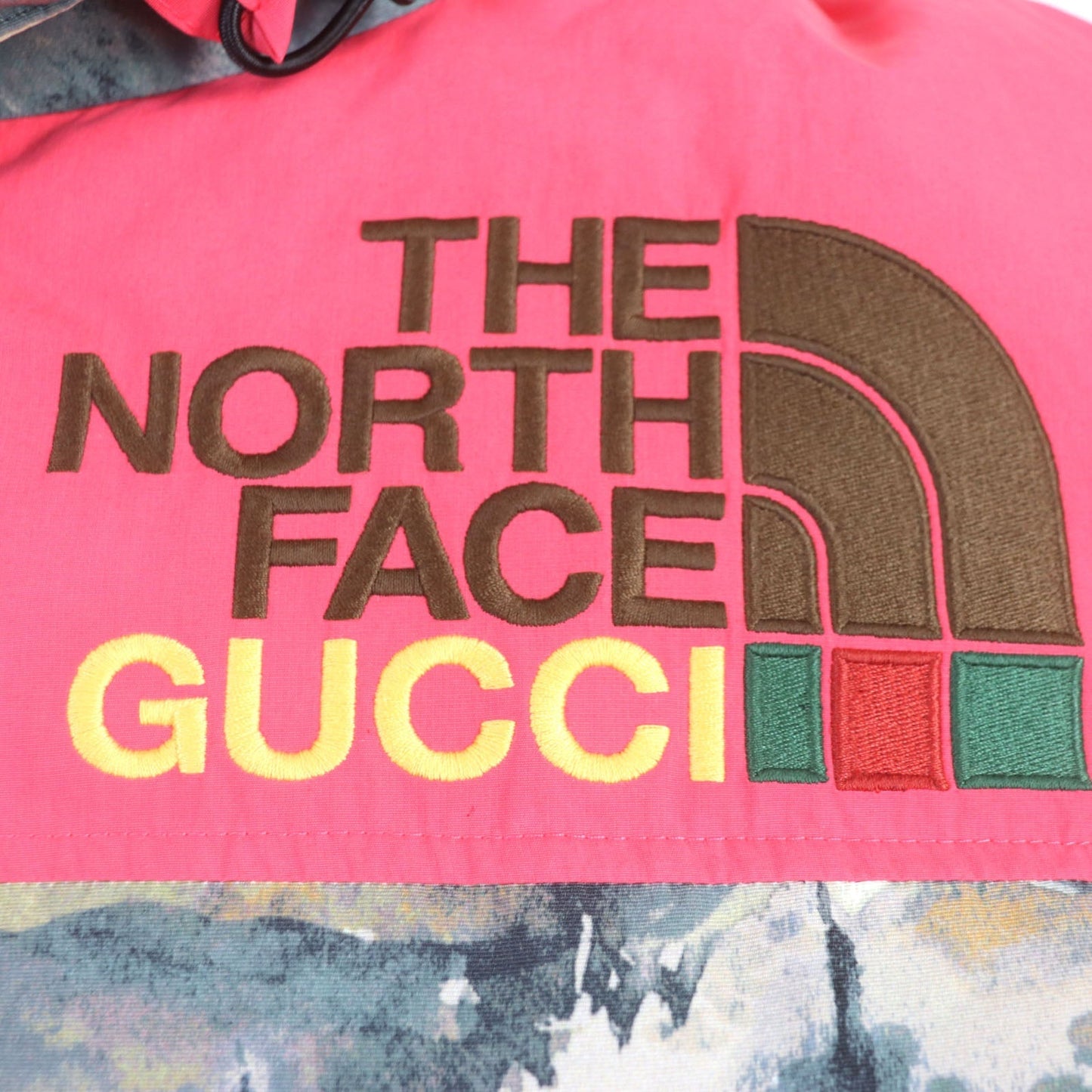 Luxury Gucci Trending 2025 The North Face Nylon Hooded Down Jacket