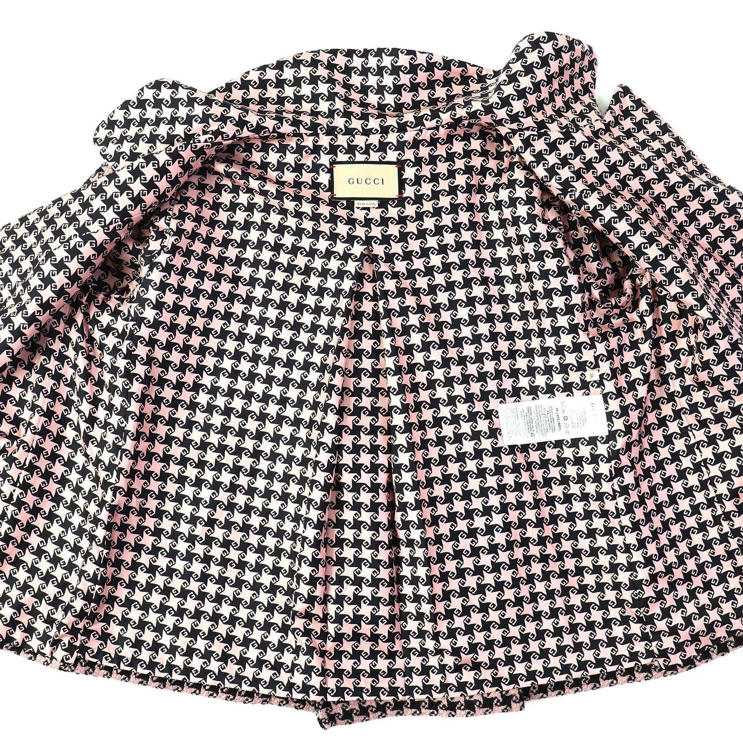 Luxury Gucci Trending 2025 Wool Nylon Silk Jacket 36 Women