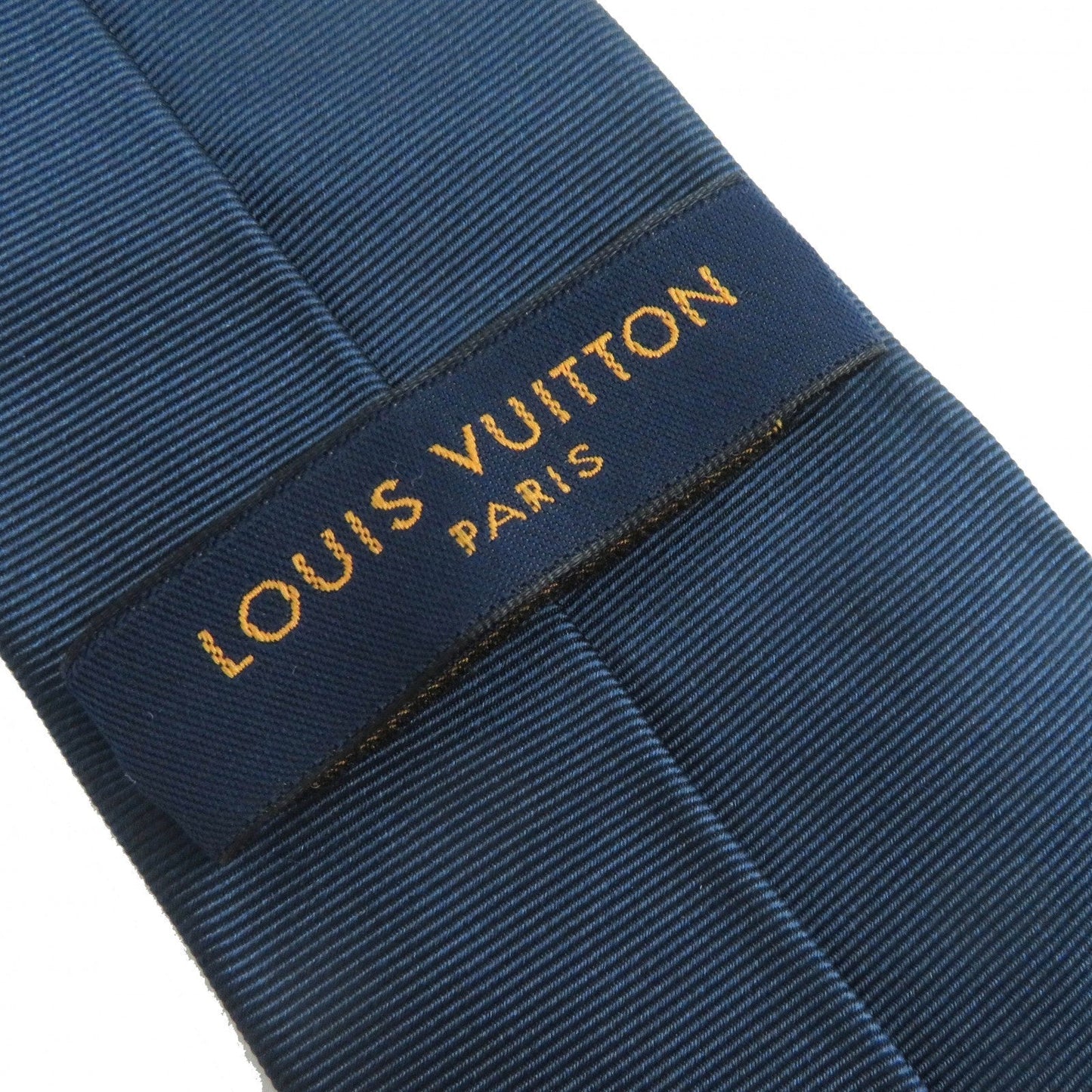 LOUIS VUITTON tie MP3422 silk Navy Cravate LV Spider