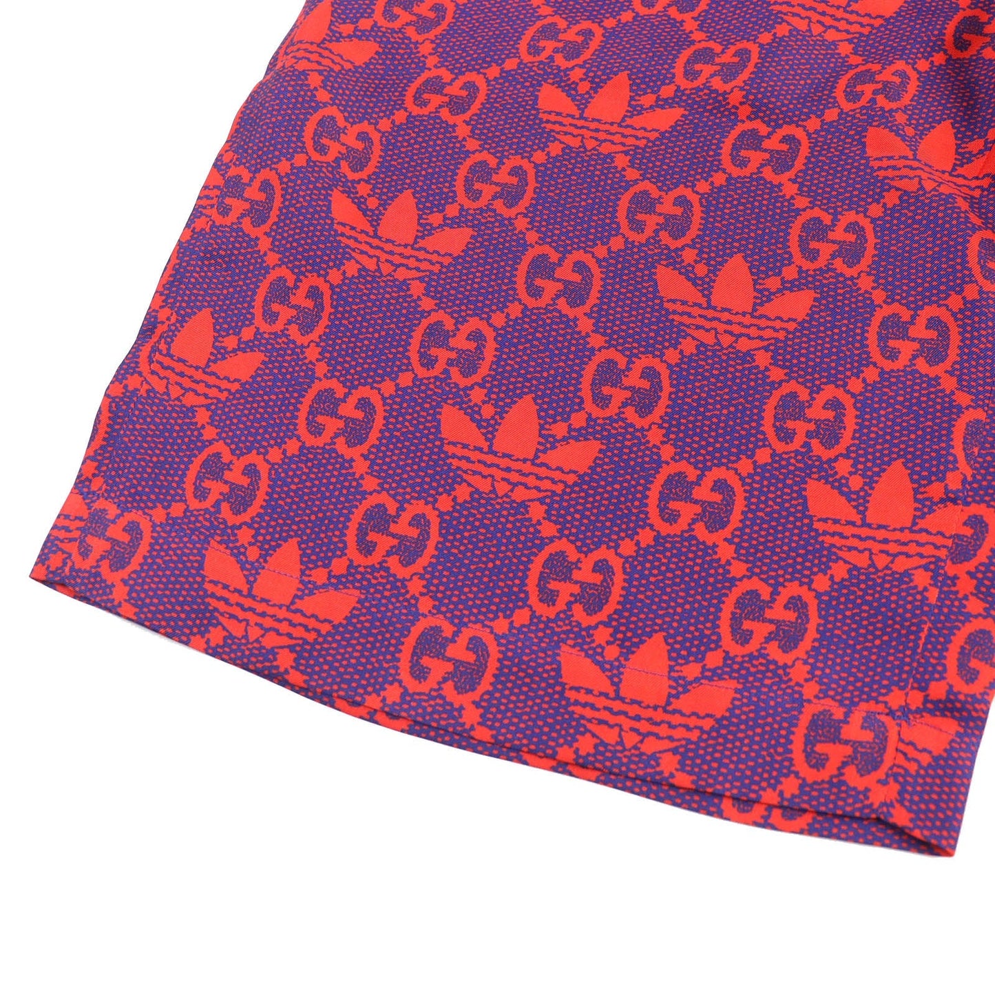 Luxury Gucci Trending 2025 adidas Silk Micro GG Shorts Red 44