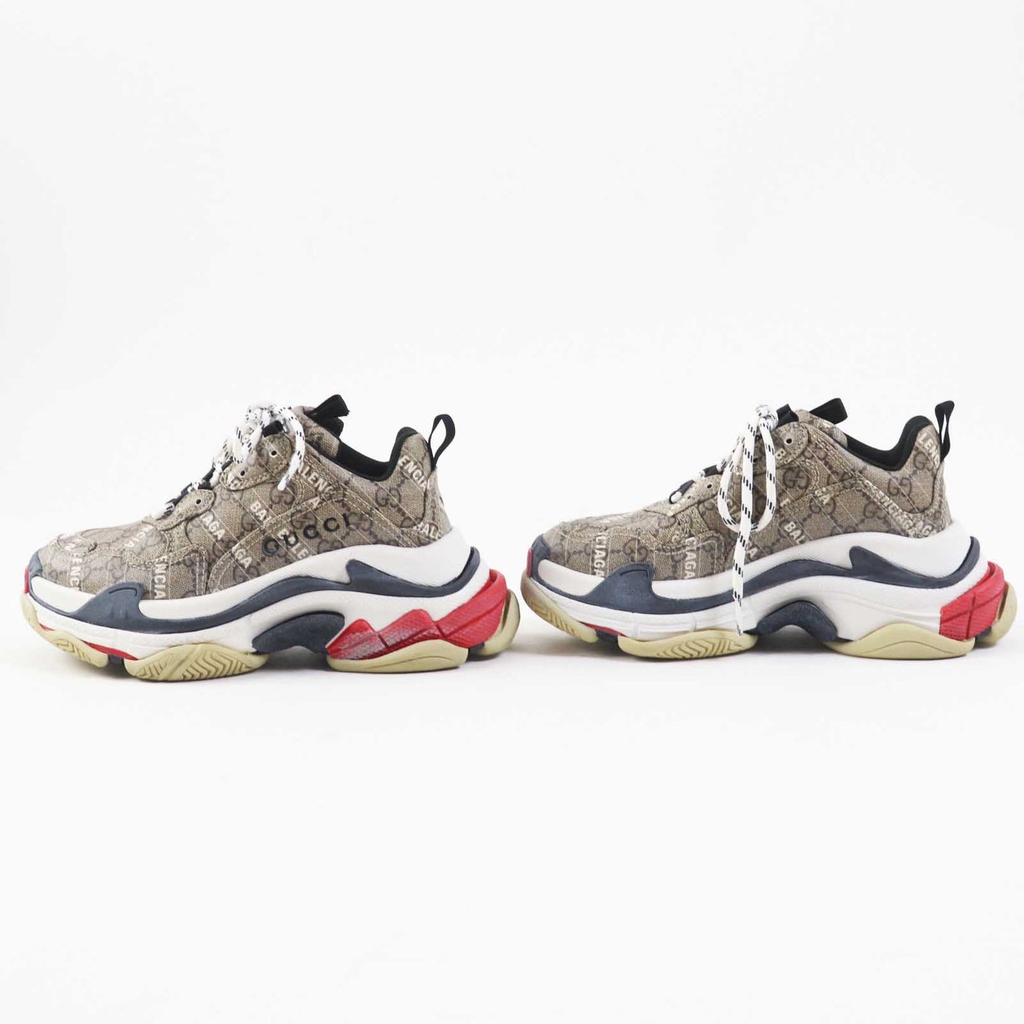 Luxury Gucci Trending 2025 x Balenciaga Triple S Sneakers