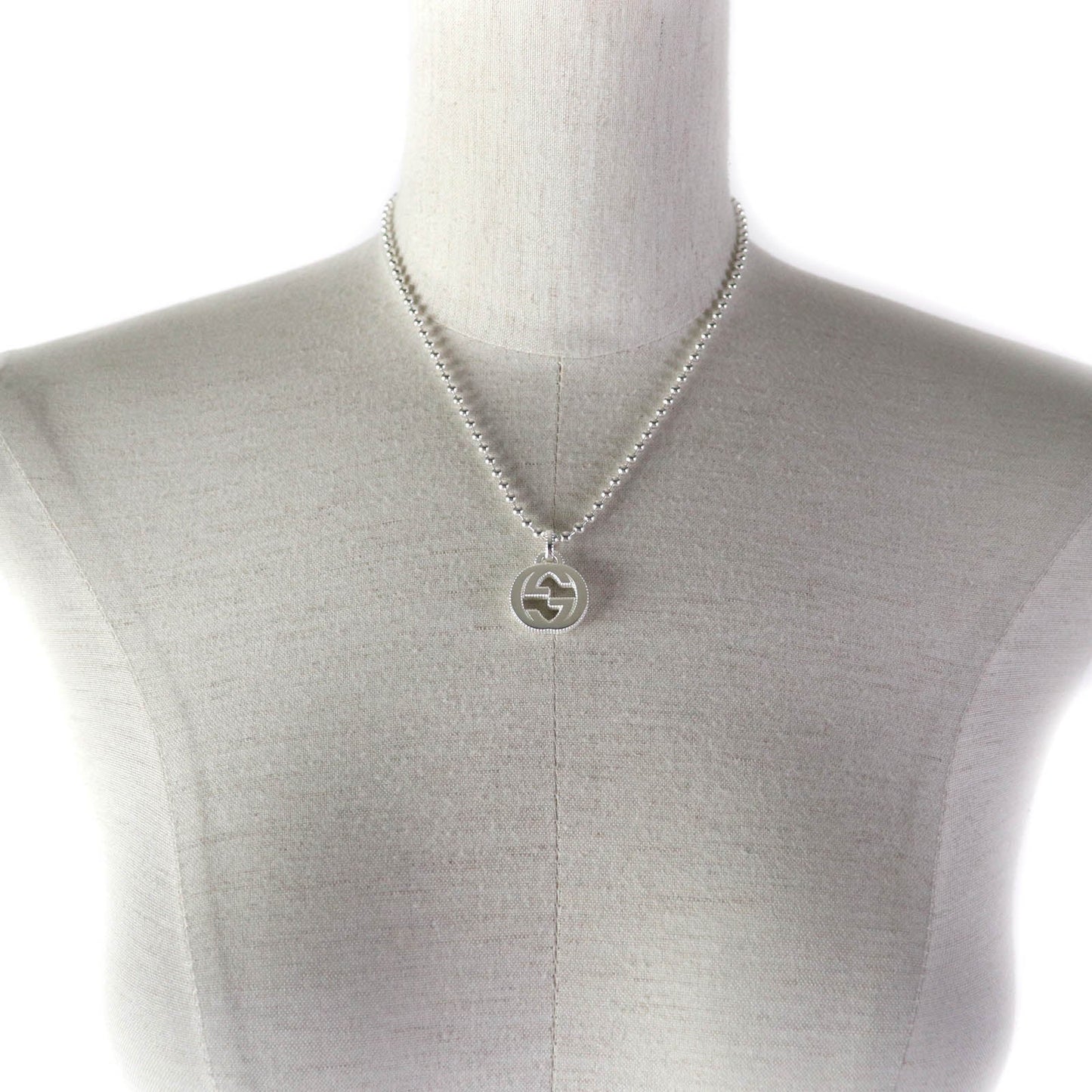 Luxury Gucci Trending 2025 AG925 Interlocking G Necklace