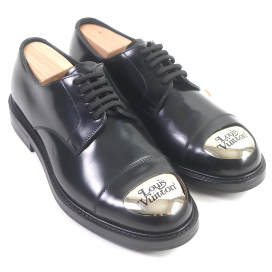 LOUIS VUITTON Dress shoes Main: Leather black Voltaire Line Richelieu mens 6
