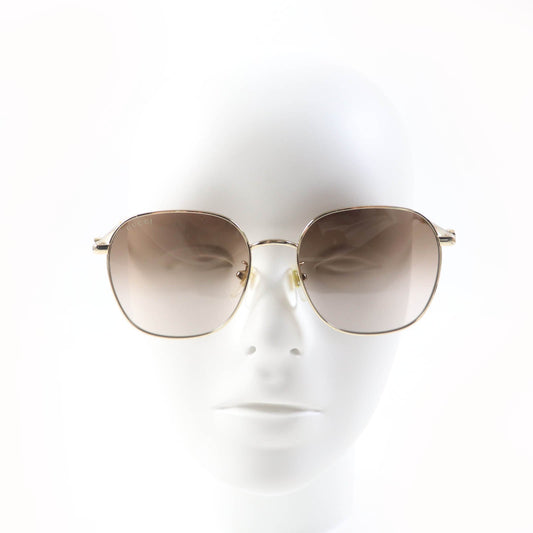 Luxury Gucci Trending 2025 GG1142SA-002 Sunglasses Gold Pink Women