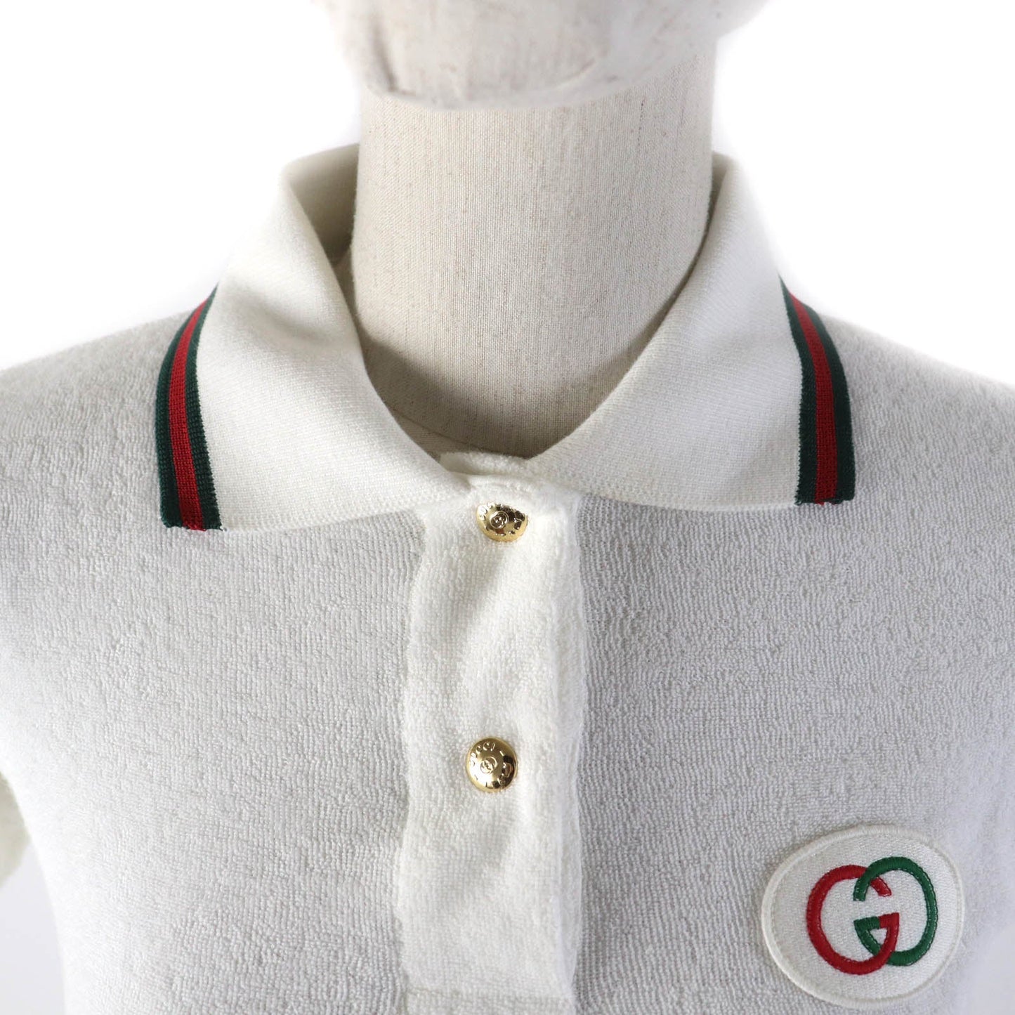 Luxury Gucci Trending 2025 Cotton Web Stripe Polo Shirt XS
