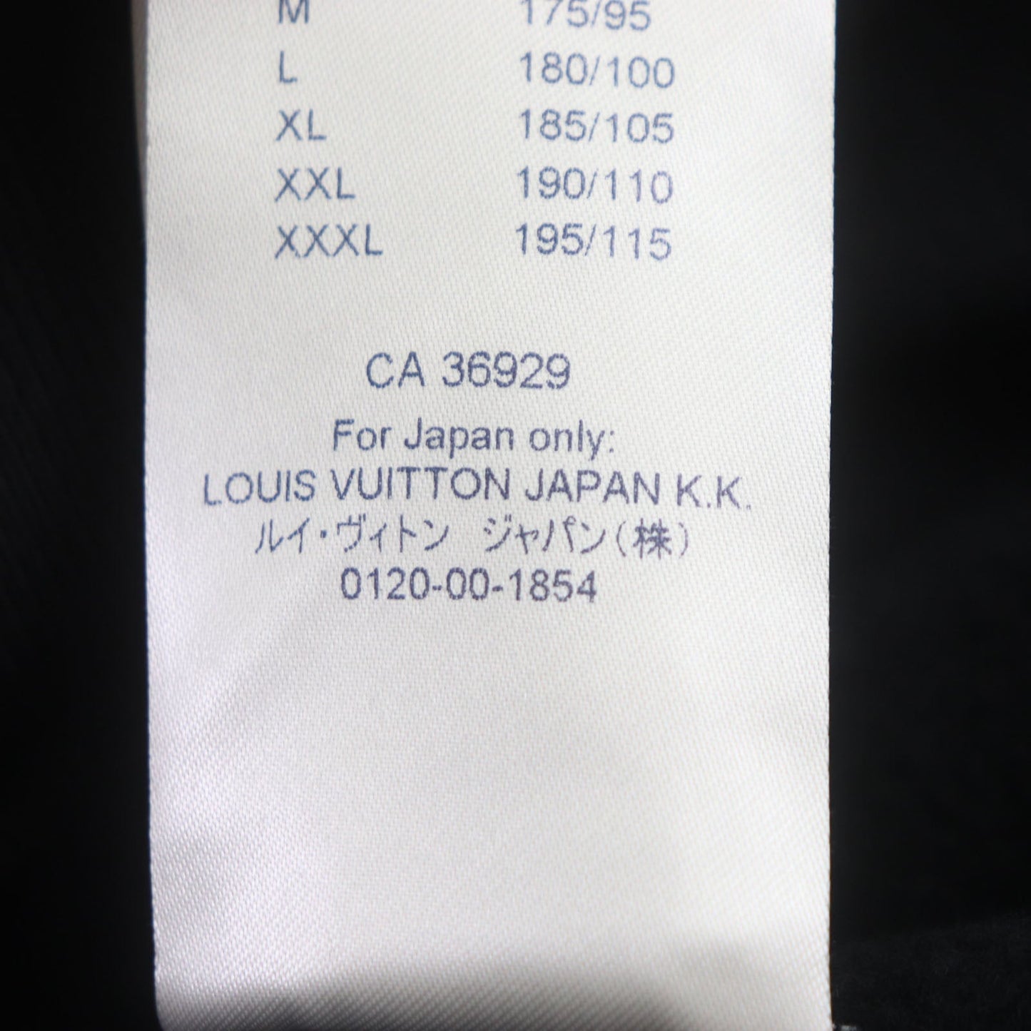 Louis Vuitton Logo Pullover Parker Black M