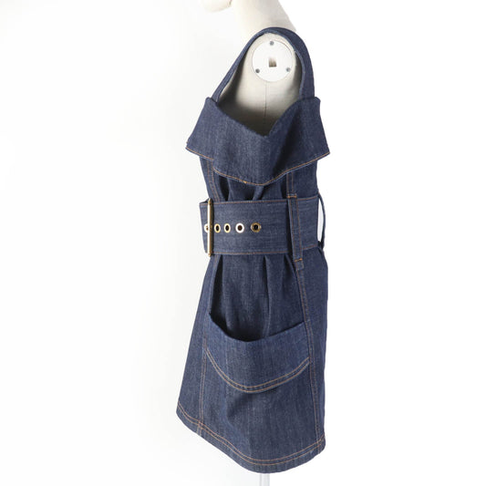 Louis Vuitton Oversized Denim Jacket Dress