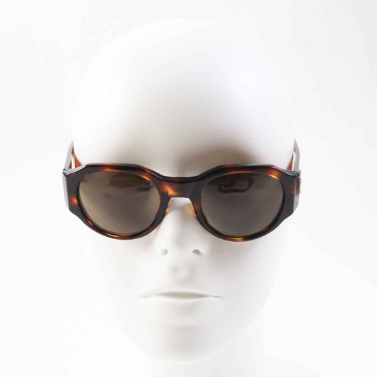 Chanel COCO Mark Tortoiseshell Sunglasses