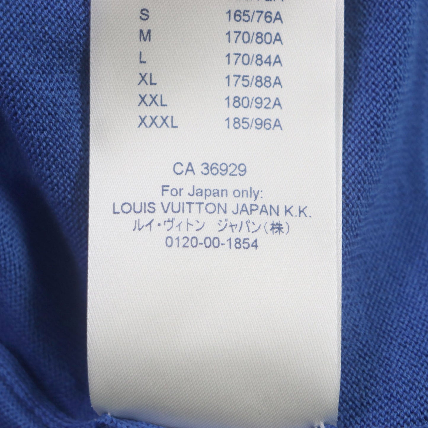 Louis Vuitton Cloud Jacquard Wool LV Logo Crew Neck Tee