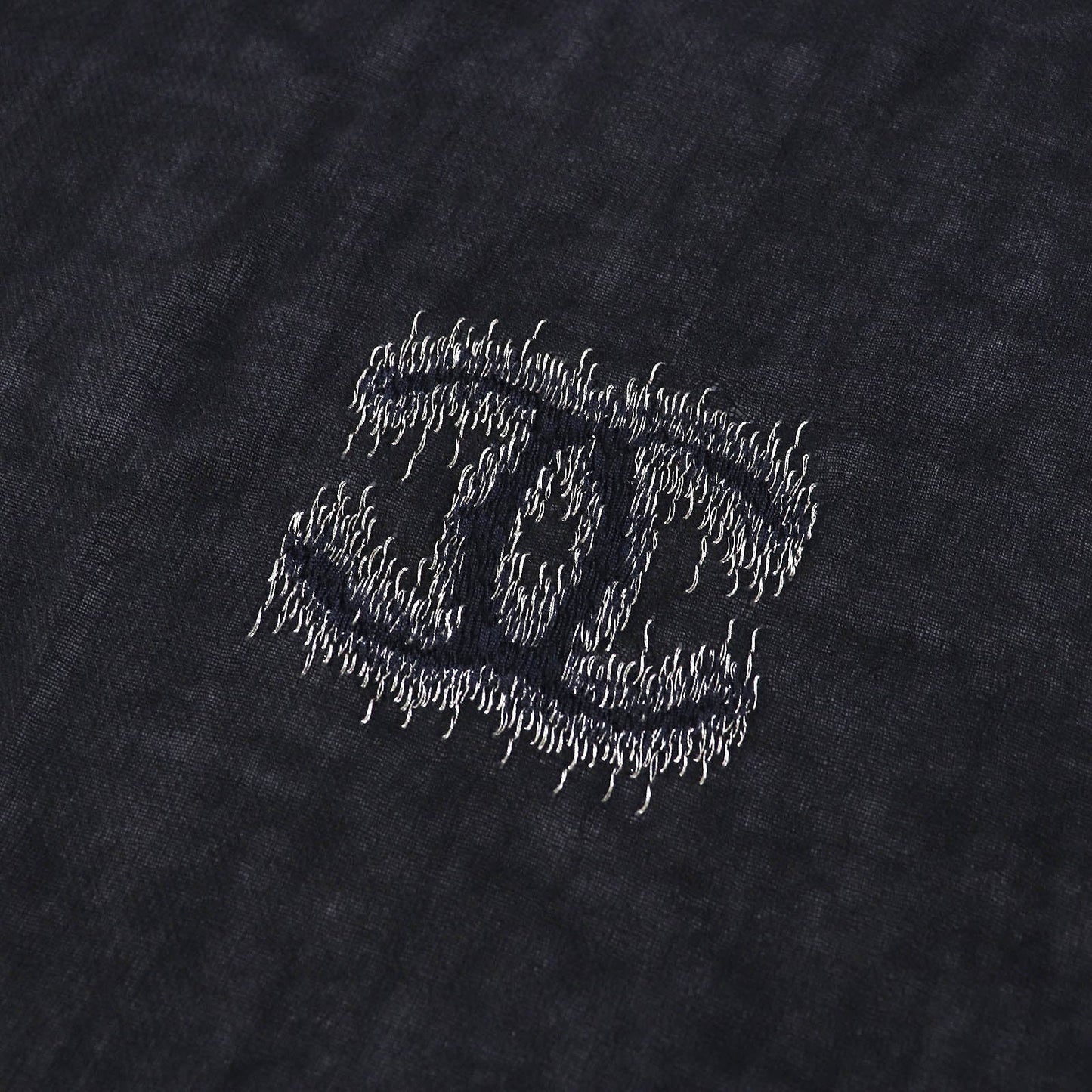 Chanel Cashmere COCO Mark Fringe Shawl Scarf
