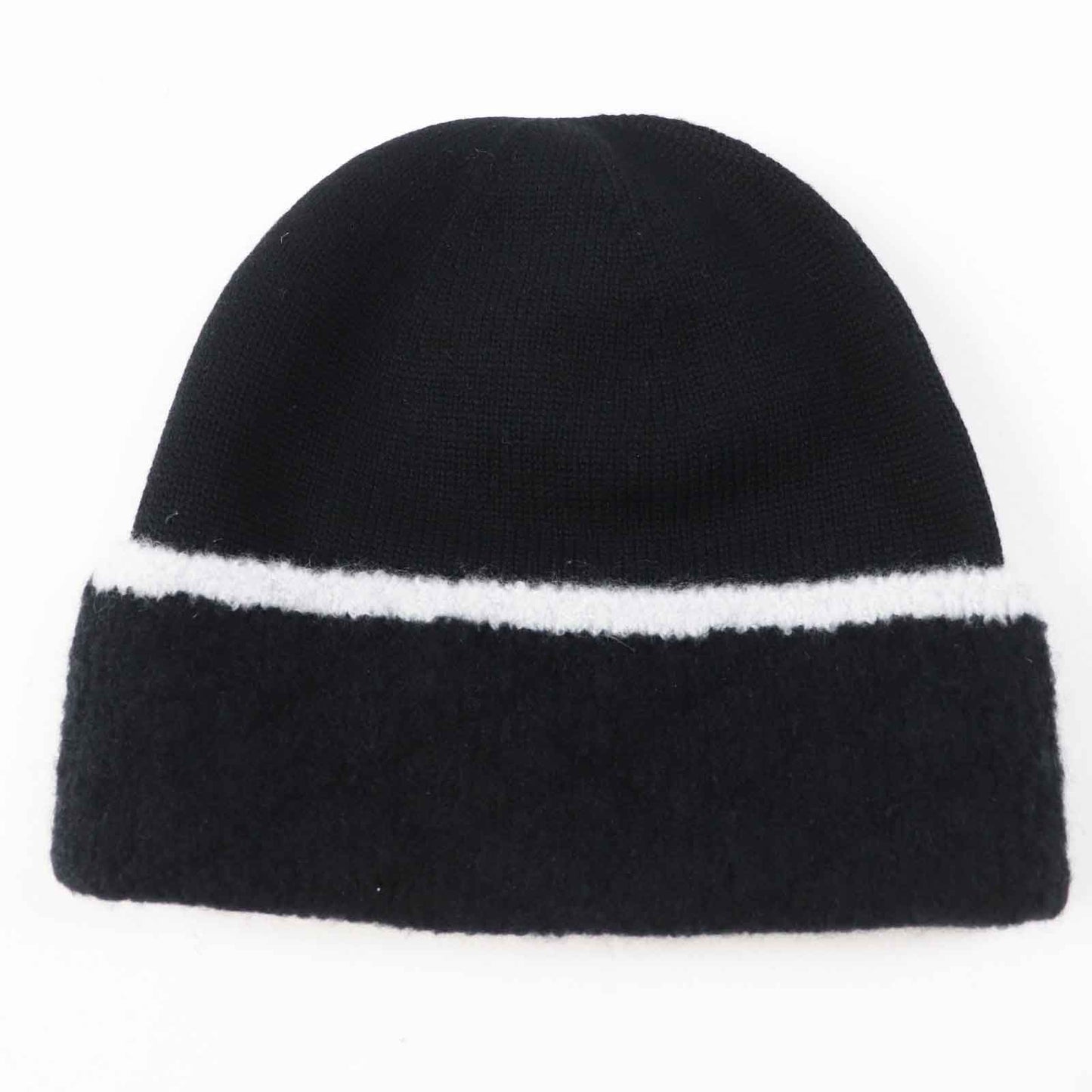 Chanel Wool Cashmere COCO Mark Bicolor Gloves