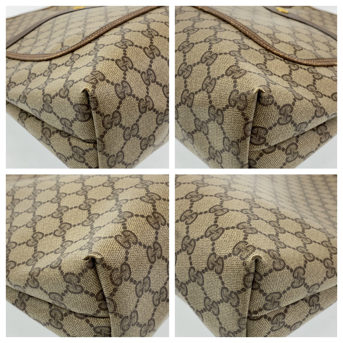 Luxury Gucci Trending 2025 GG Supreme Canvas Old Luxury Gucci Trending 2025 Shoulder Tote Bag