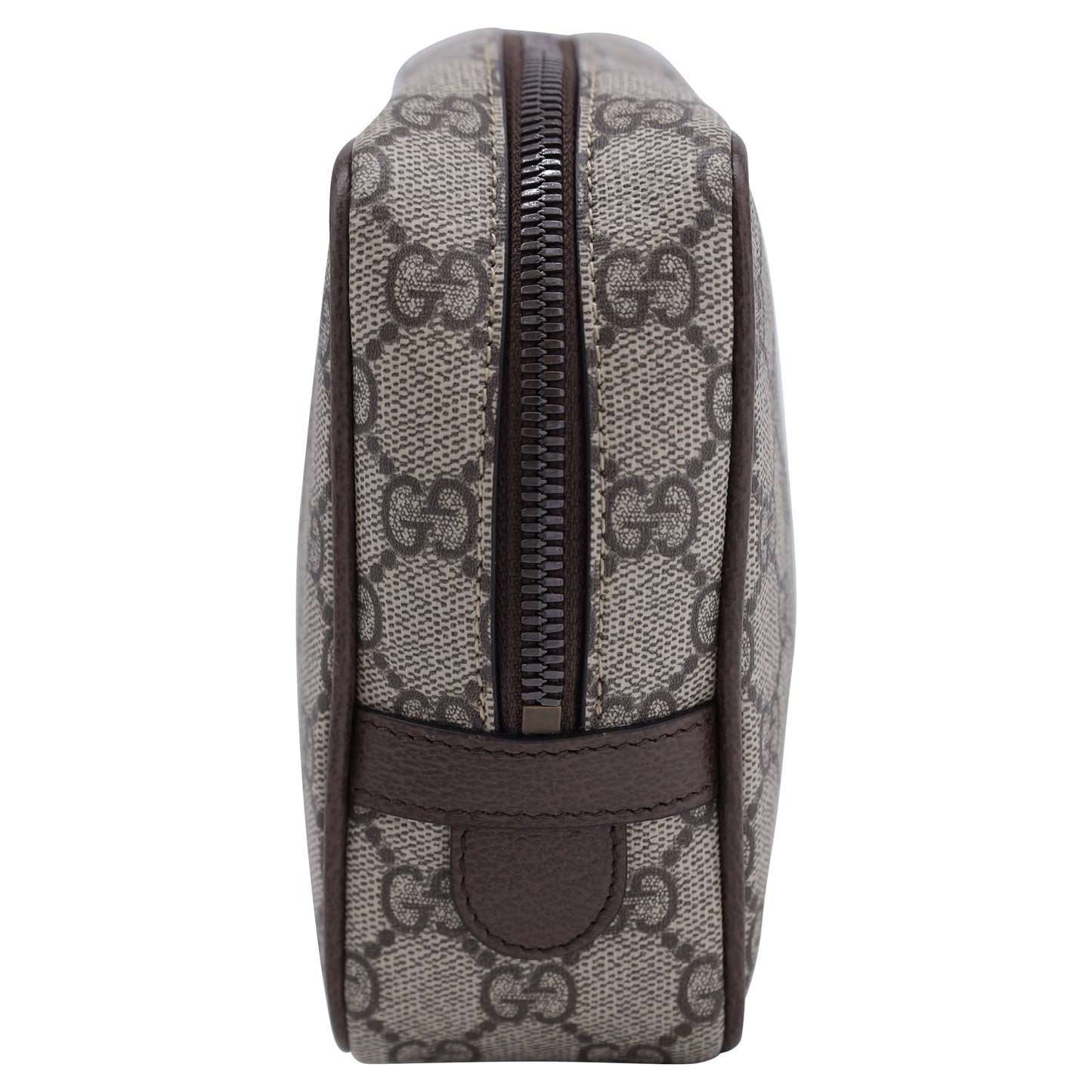 Luxury Gucci Trending 2025 Savoy Toiletry Case With Web GG Supreme in Beige Canvas