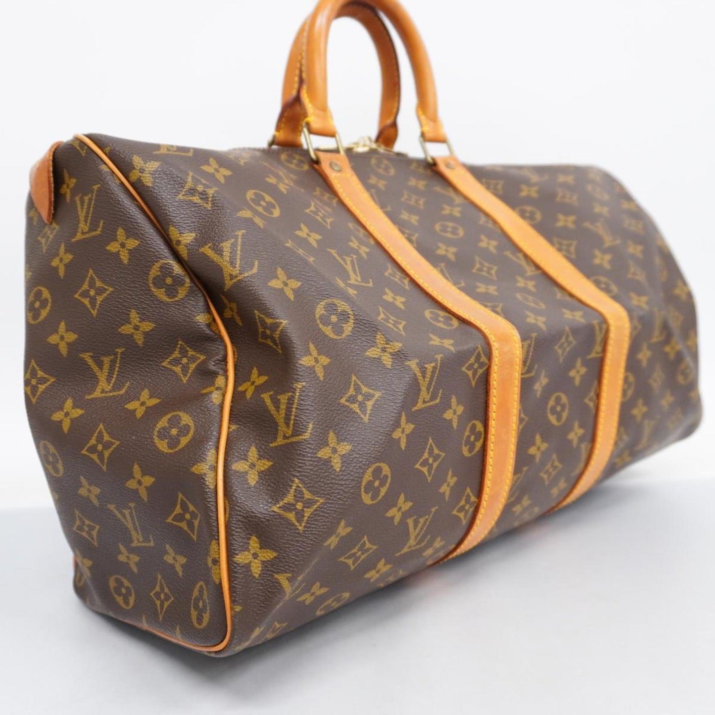 Louis Vuitton Keepall 45 Canvas Travel Bag ()