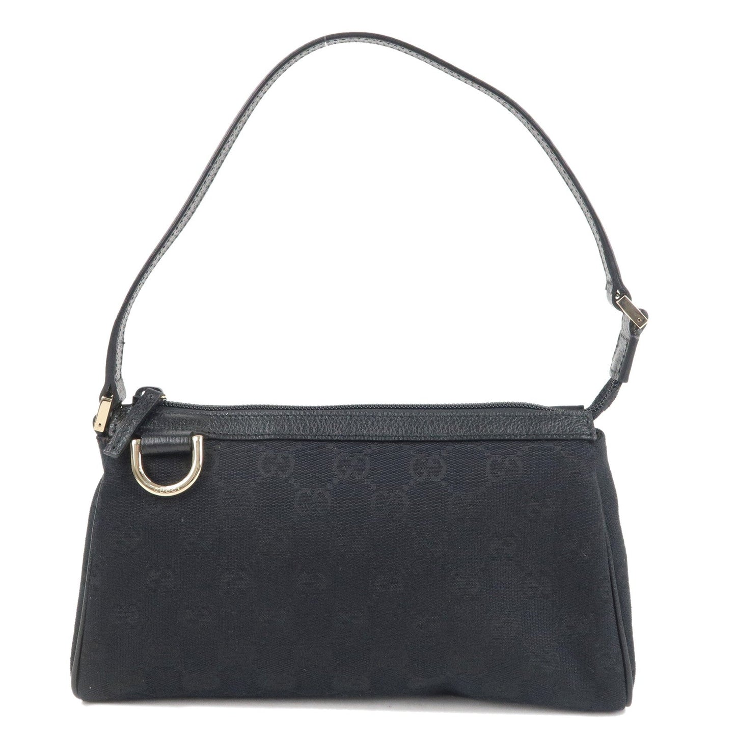 Luxury Gucci Trending 2025 Abbey GG Canvas Leather Hand Bag Pouch Black 145750