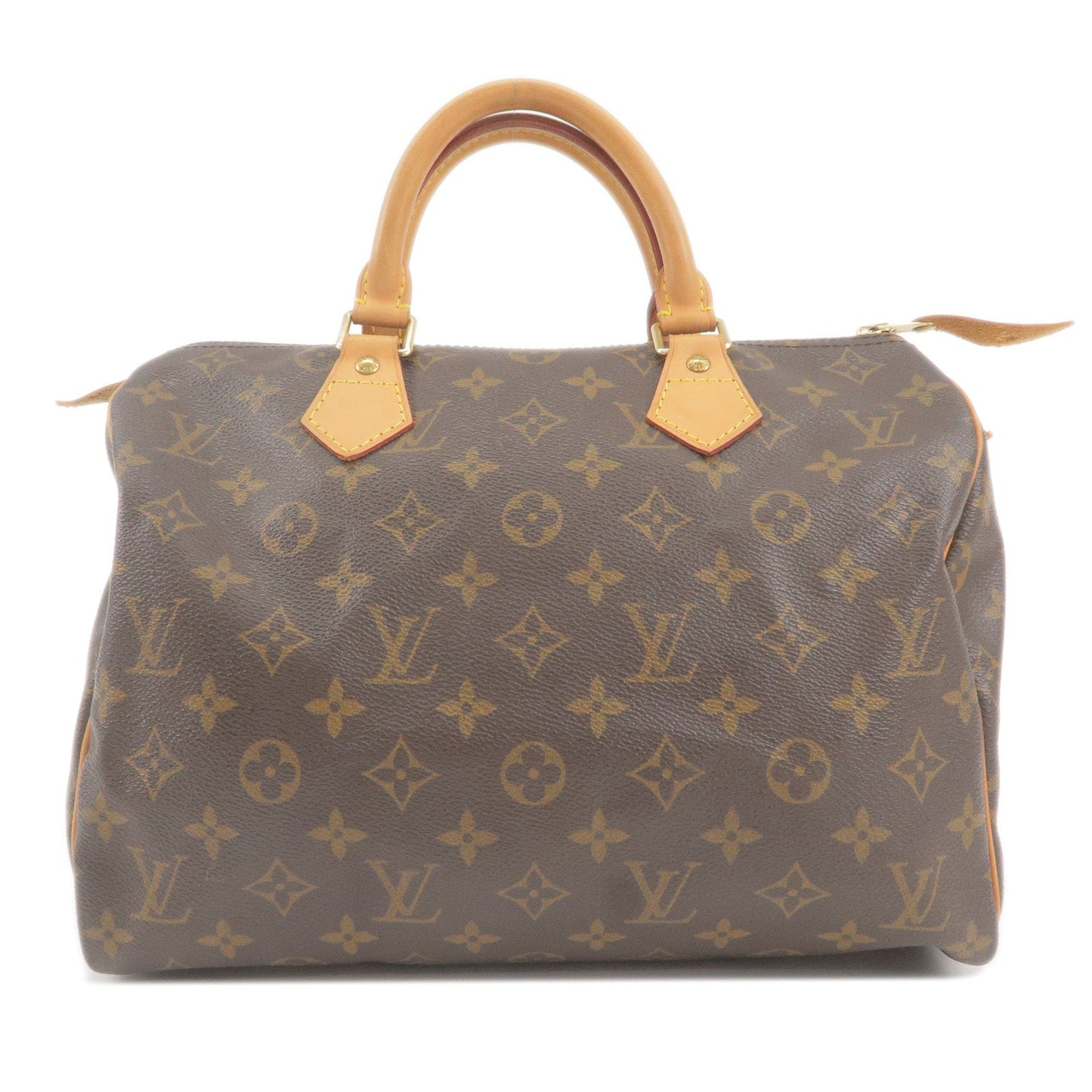 Louis Vuitton Monogram Speedy 30 Hand Bag Boston Bag M41526 F/S