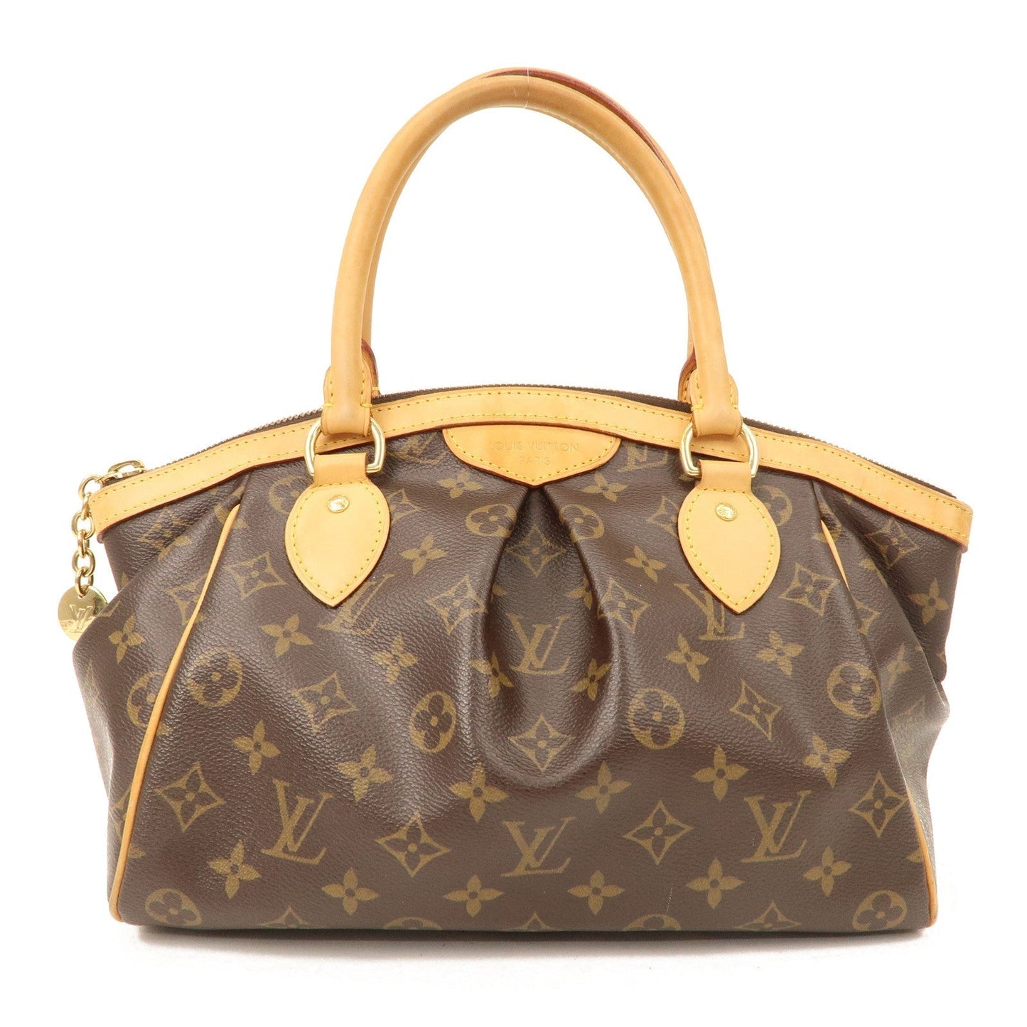 Louis Vuitton Monogram Tivoli PM Hand Bag Brown M40143