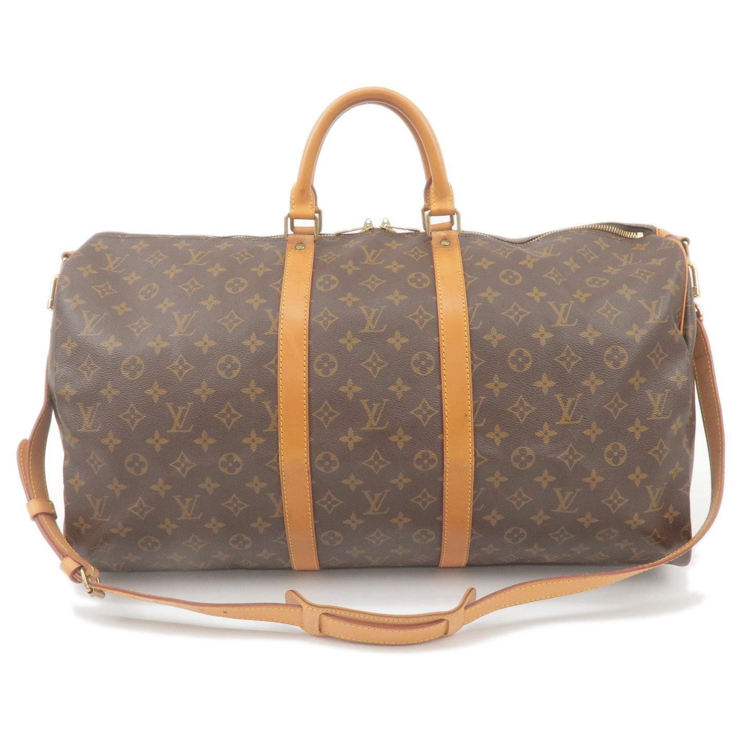 Louis Vuitton Keep All Bandouliere 55 Boston Bag M41414