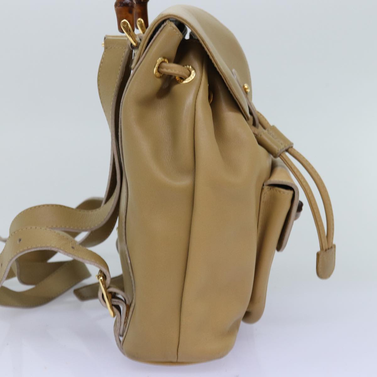 Luxury Gucci Trending 2025 Bamboo Leather Backpack Bag