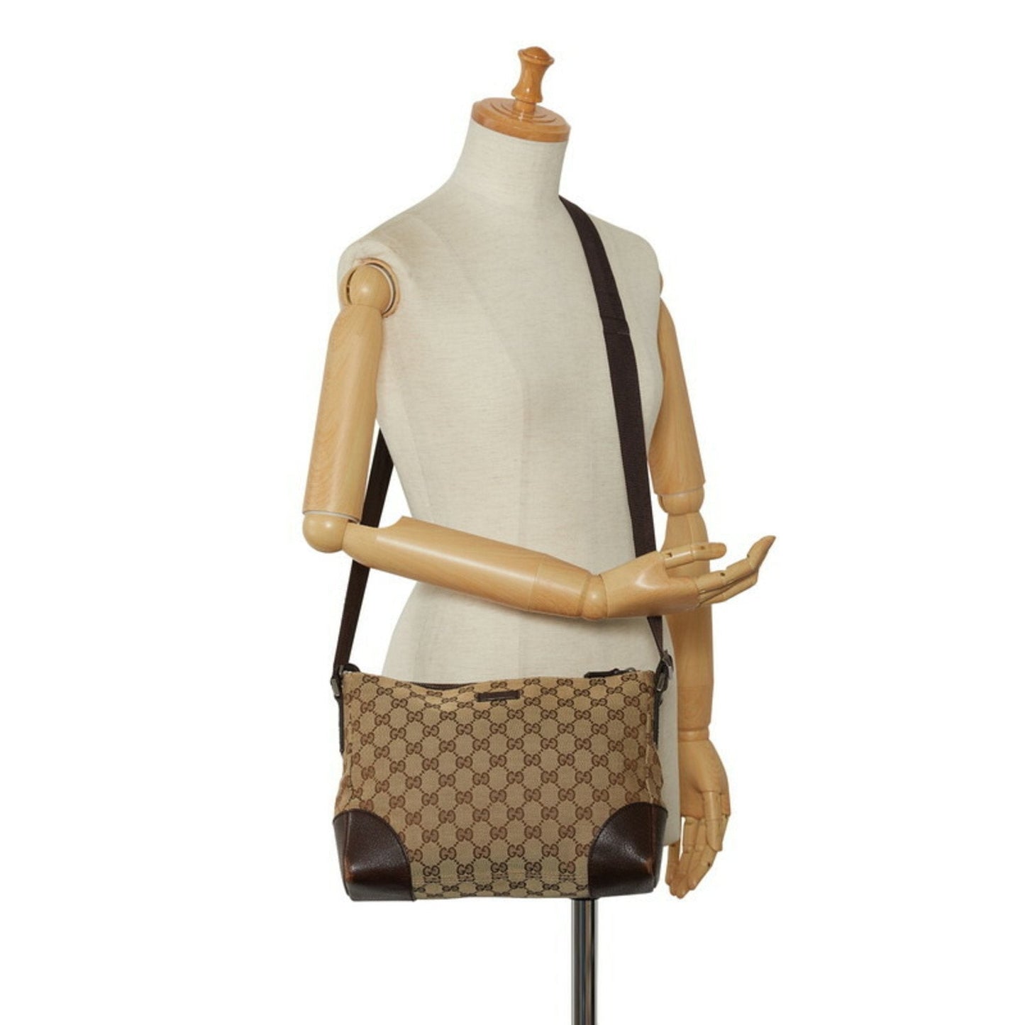 Luxury Gucci Trending 2025 Gg Canvas Canvas Shopper Bag ()