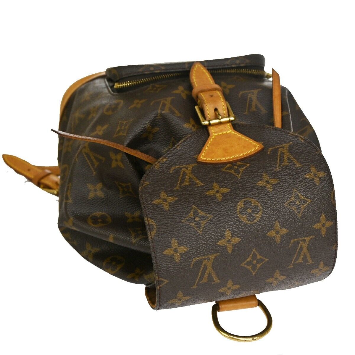 Louis Vuitton Montsouris Mm Canvas Backpack Bag ()