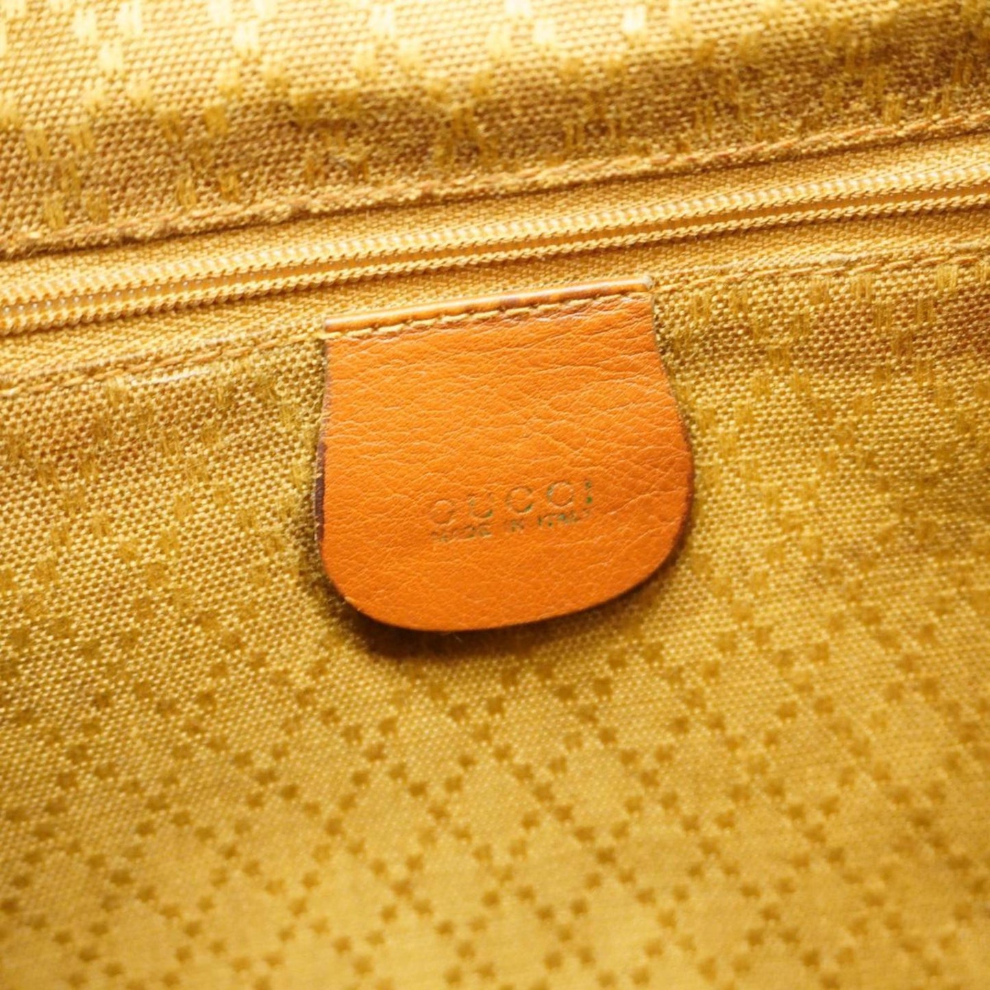 Gucci Bamboo Leather Backpack Bag ()