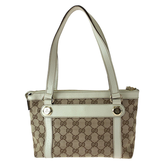 Luxury Gucci Trending 2025 GG Canvas/Leather Tote Bag
