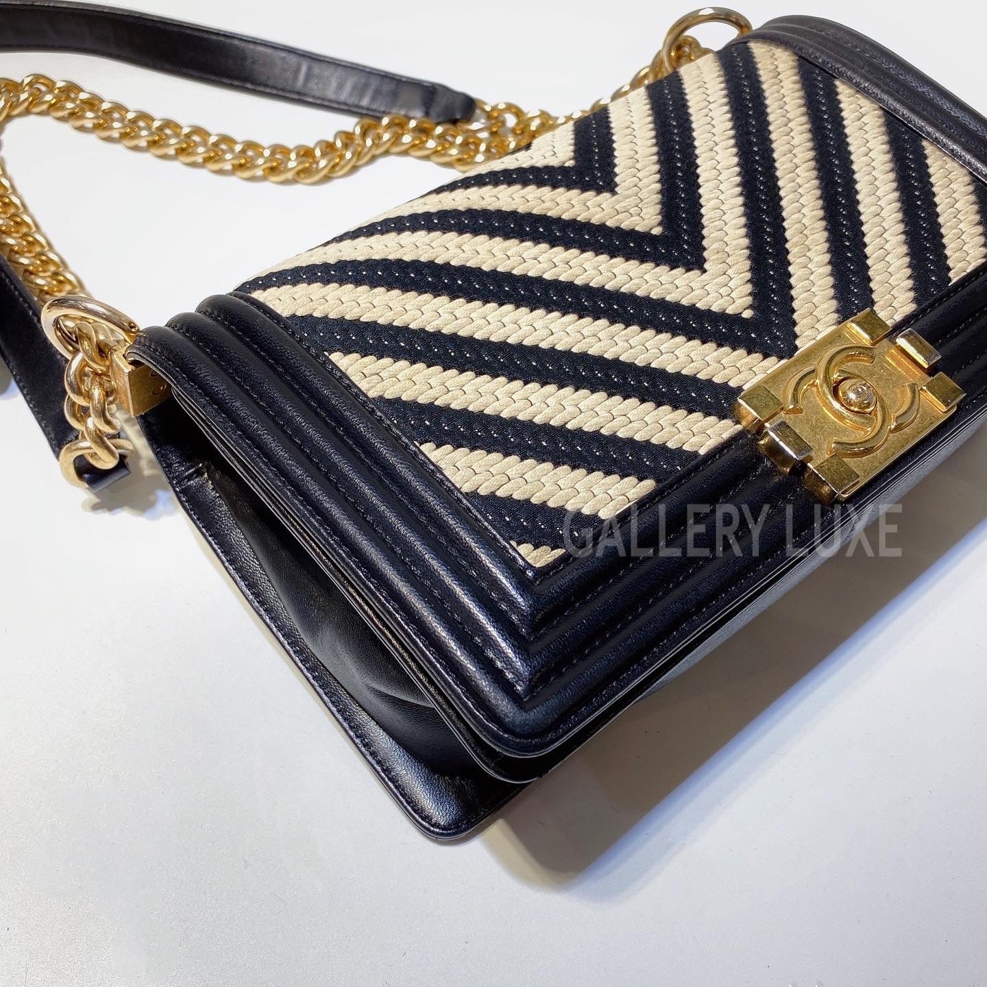 No.3097-Chanel Chevron Boy 25cm