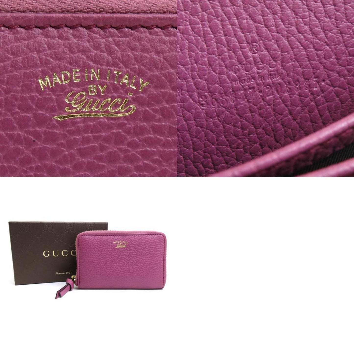 Gucci Zip Around Leather Wallet ()
