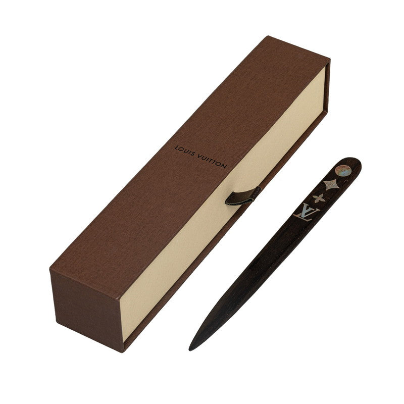 Louis Vuitton Monogram Paper Knife Brown Wood Louis Vuitton