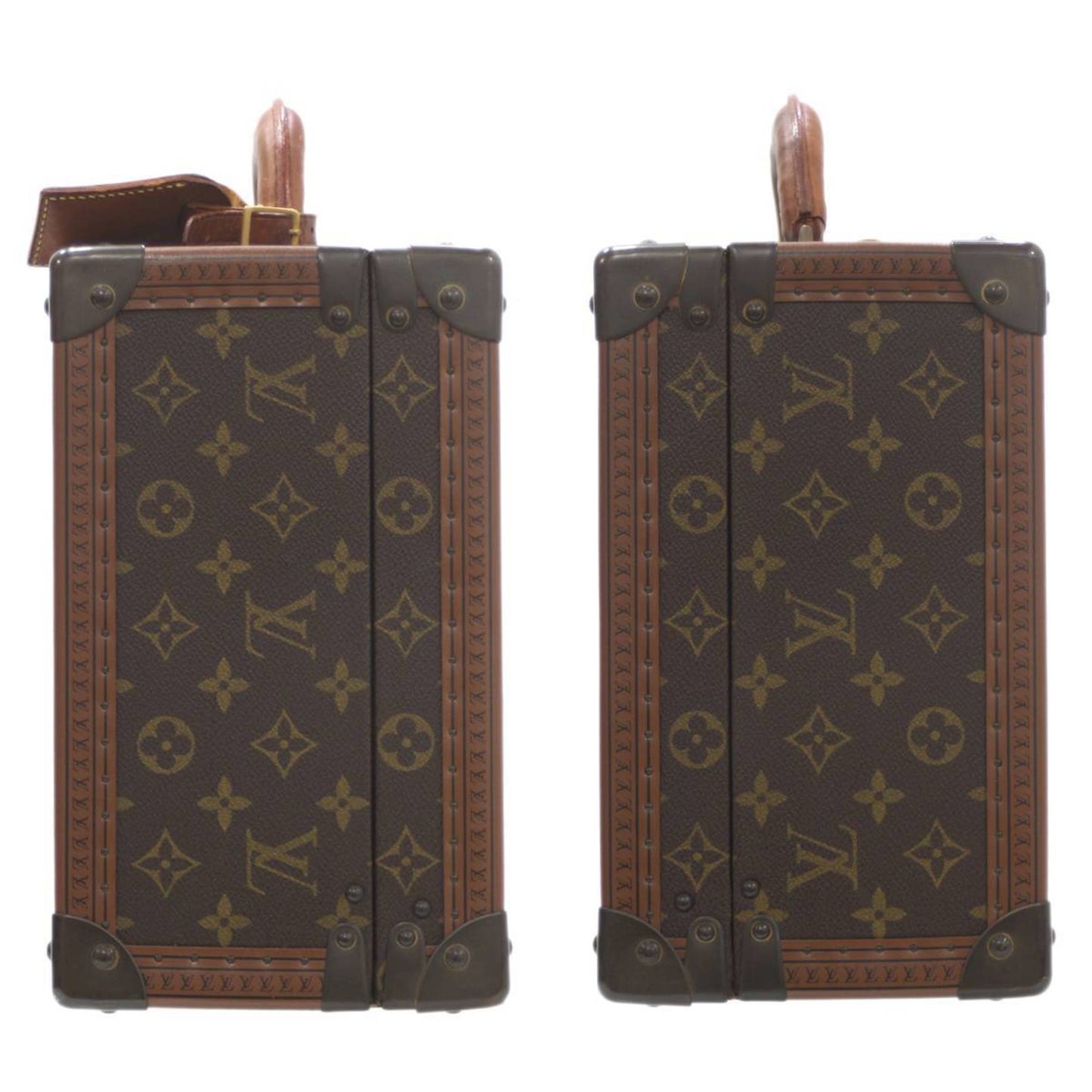 Louis Vuitton Cotteville Canvas Handbag ()