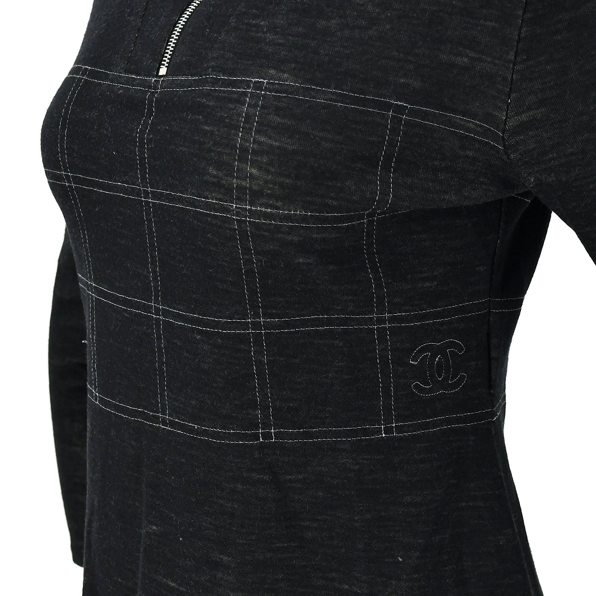 Luxury Chanel Sport Line Long Sleeve Tops Gray 03A #38