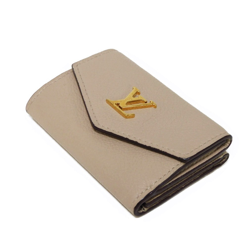 Louis Vuitton Tri-Fold Wallet Portefeuille Lock Mini M69340
