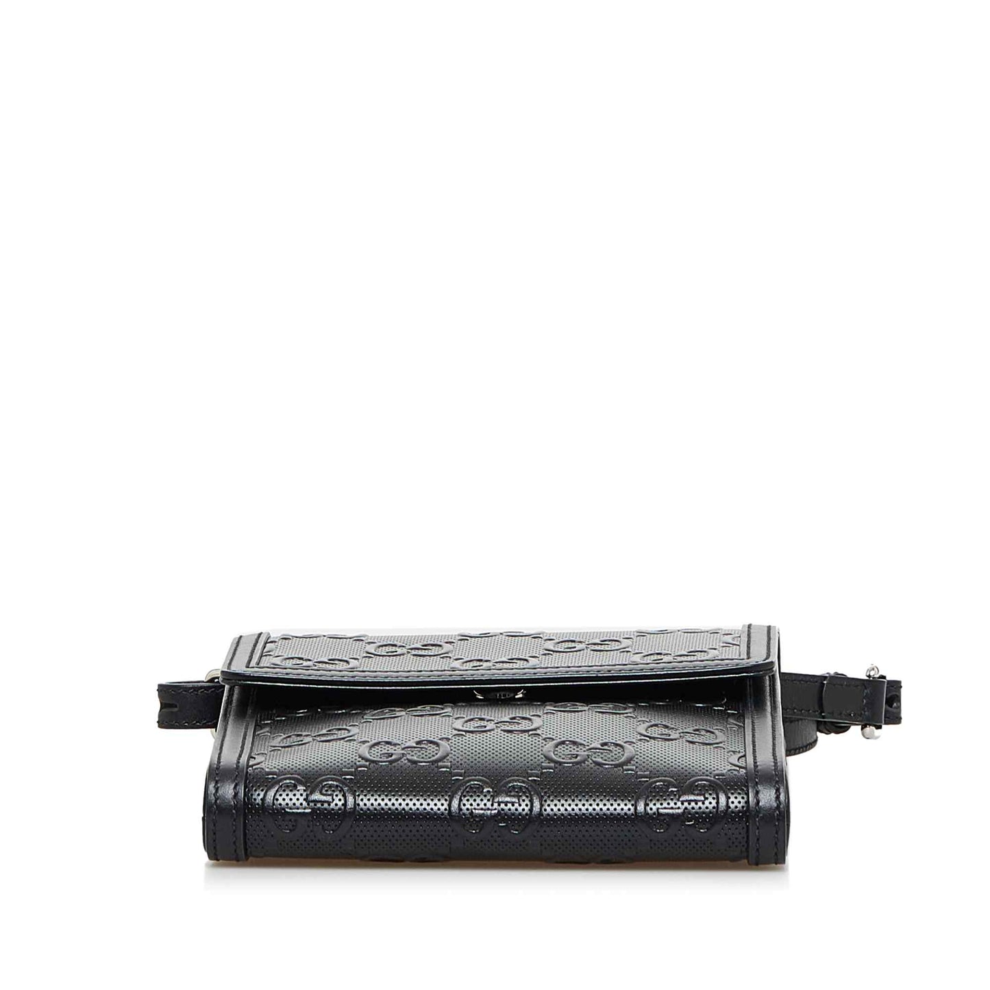 Luxury Gucci Trending 2025 GG Embossed Perforated Messenger Bag ()
