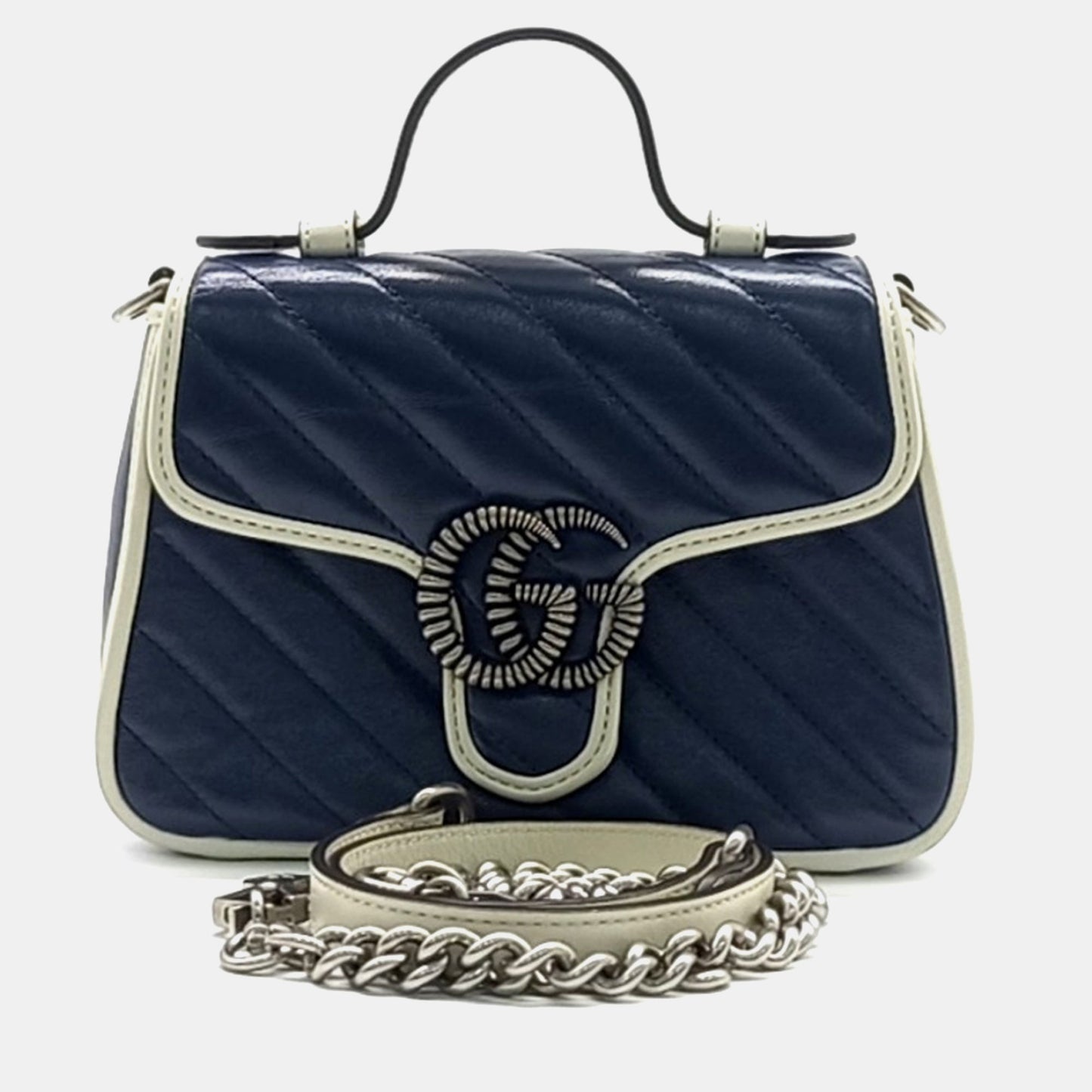 Luxury Gucci Trending 2025 GG Marmont Mini Top Handle Bag