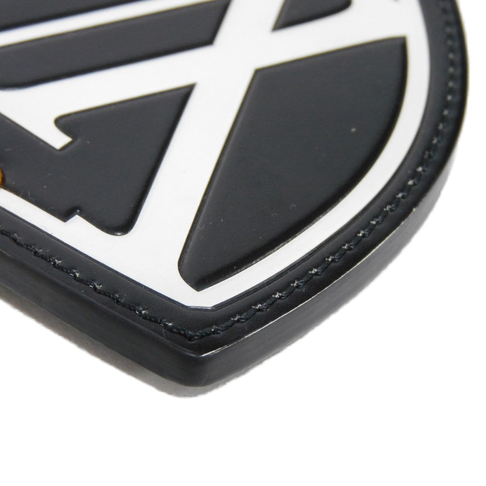 LOUIS VUITTON key ring M63201 Cowhide leather x grain leather Noir My LV Porto Cle World Tour mens